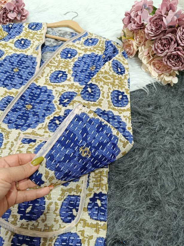 کت گلیمی گیلدا زنانه تافته گلیمی