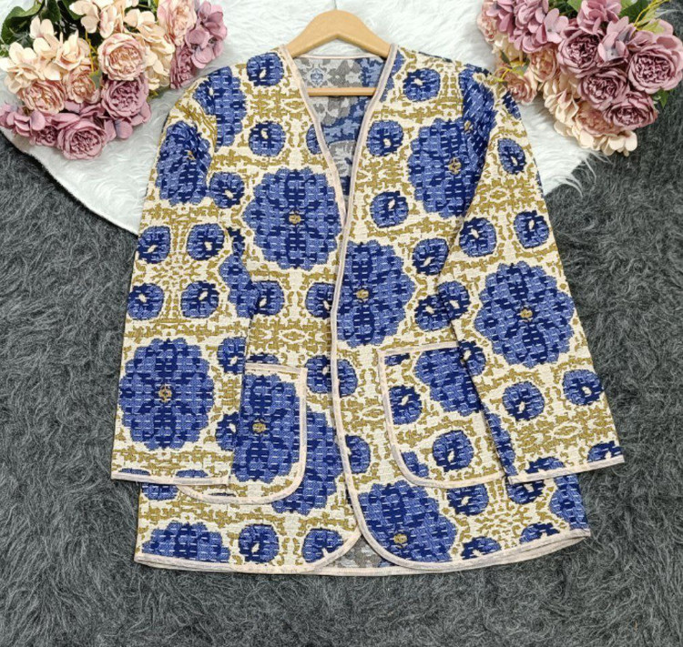 کت گلیمی گیلدا زنانه تافته گلیمی