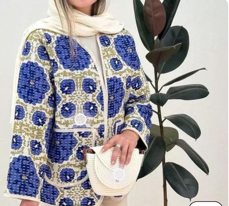 کت گلیمی گیلدا زنانه تافته گلیمی