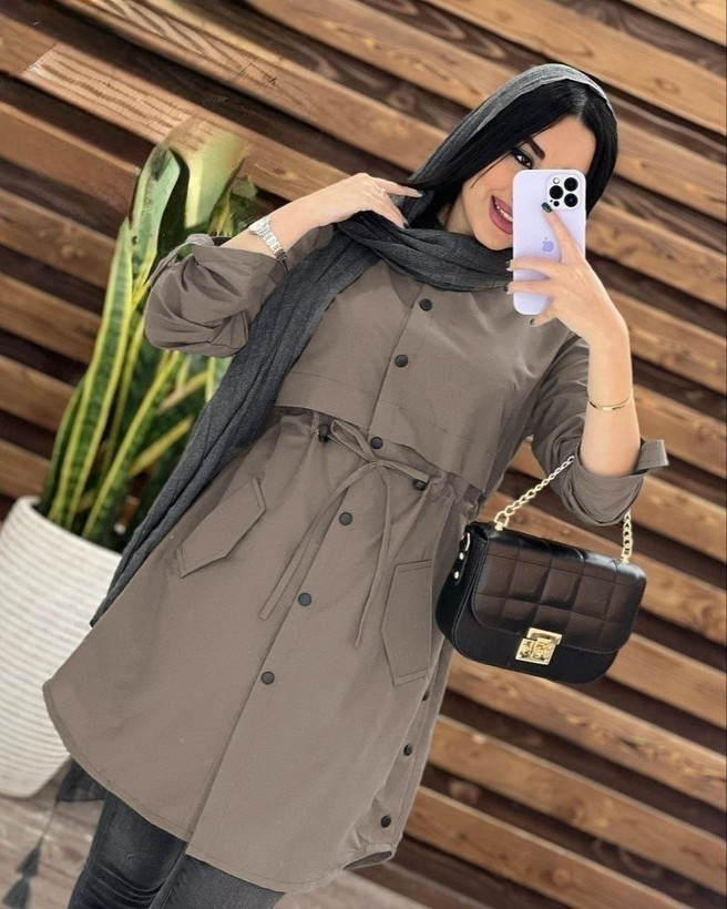 مانتو مدل کلارا زنانه مکانیک پرشین