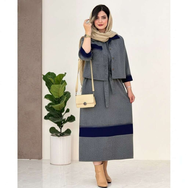 نام : کت و سارافون کژال زنانه مخمل کبریتی