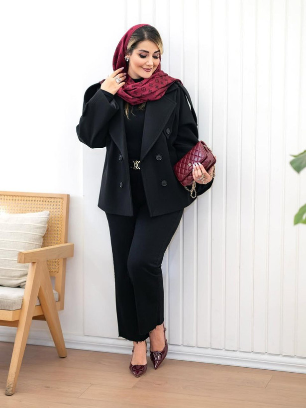 پالتو کتی مستانه زنانه موهر پشمی✨