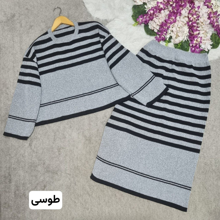 ست بافت خورشید زنانه بافت لطیف و کشی