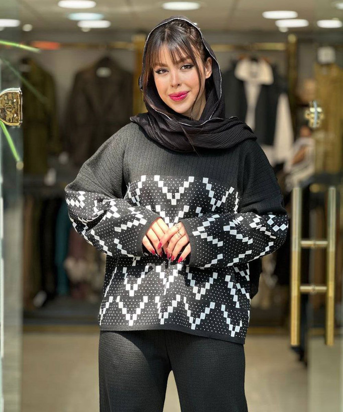 ❄نام : ست بافت مکعب زنانه بافت با کیفیت