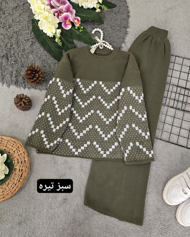 ❄نام : ست بافت مکعب زنانه بافت با کیفیت