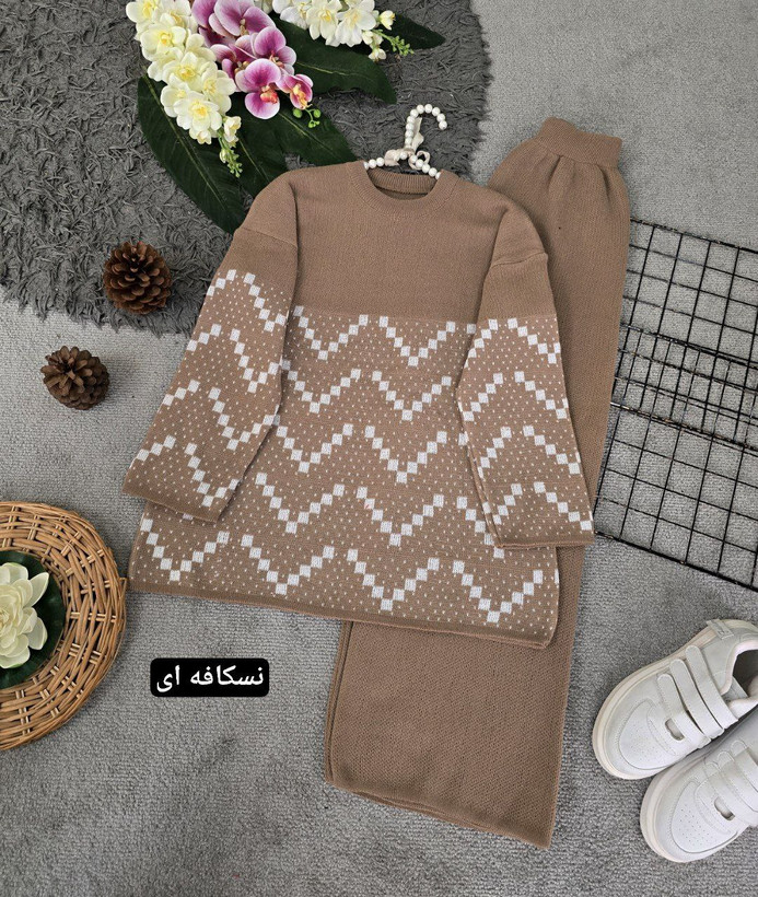 ❄نام : ست بافت مکعب زنانه بافت با کیفیت