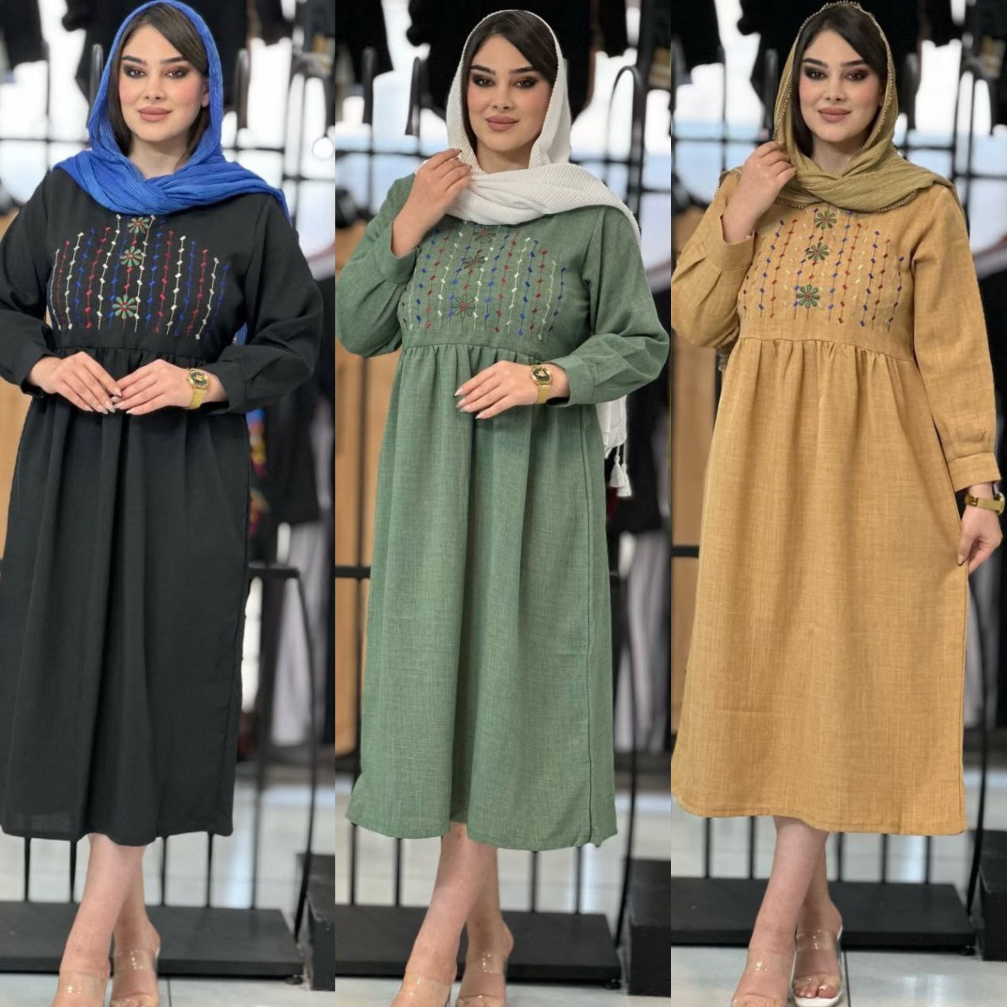 ❣نام : پیراهن چشمک زنانه شانتون صوفیا