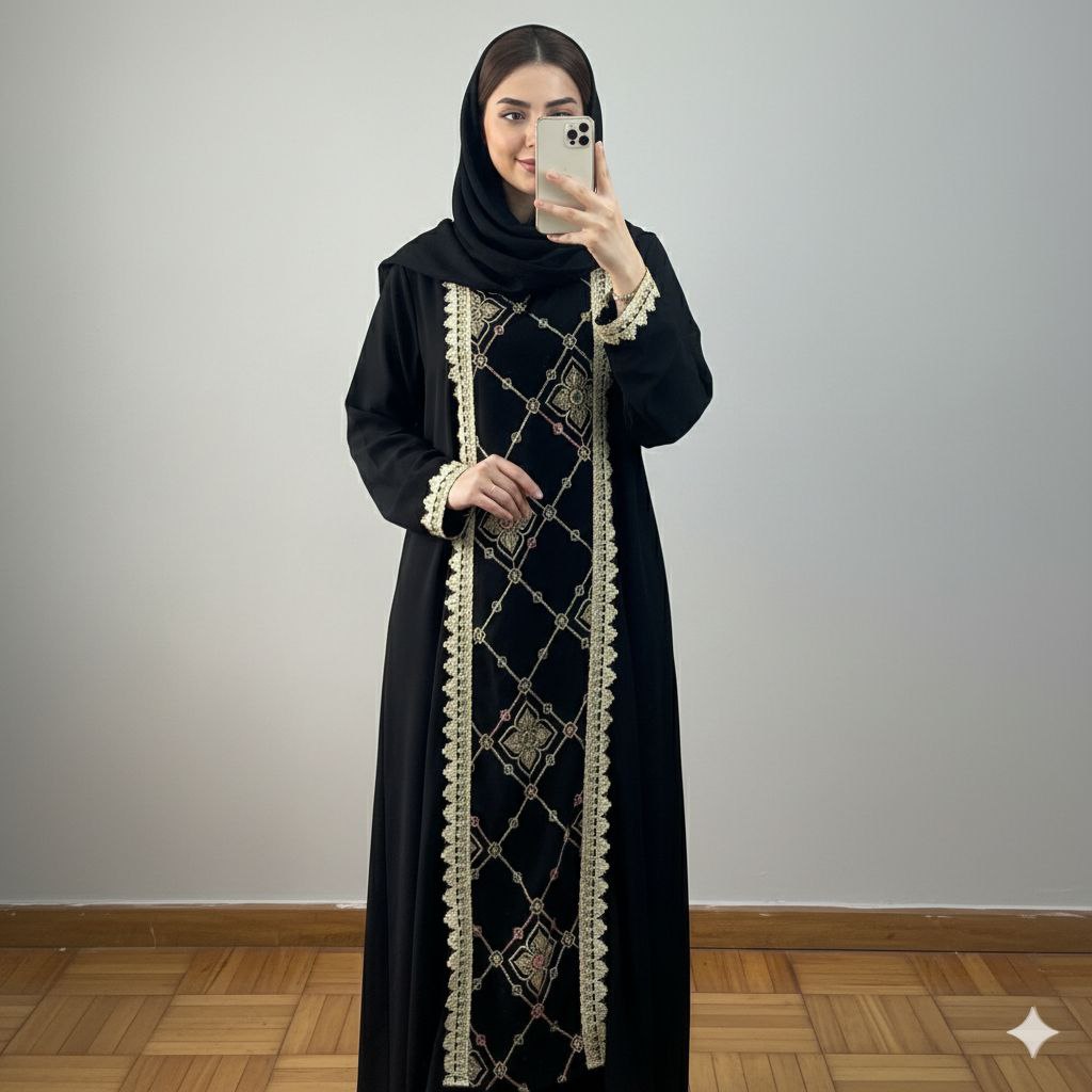 ماکسی پونه جنس : کراش درجه یک زنانه دو سایز مشکی