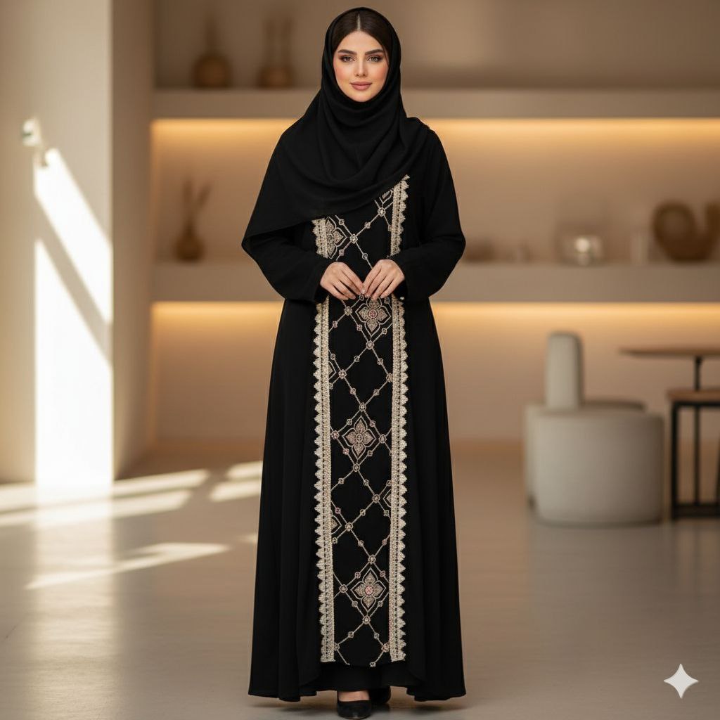ماکسی پونه جنس : کراش درجه یک زنانه دو سایز مشکی