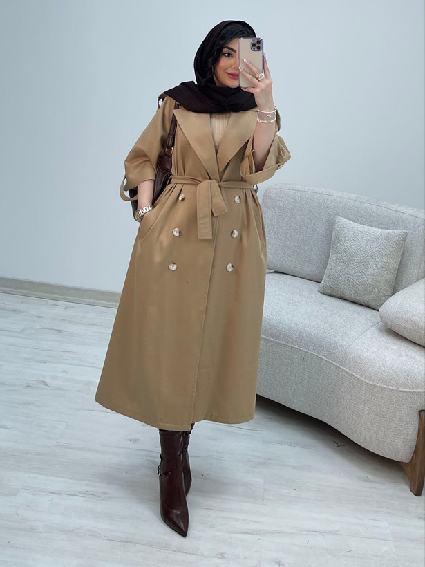 مانتو پاییزه آنا جنس : لنینت رنگ بندی : سبز, شکلاتی, کرم, مشکی, نسکافهای سایز ها : فری۳۸تا۴۶✔️زنانه