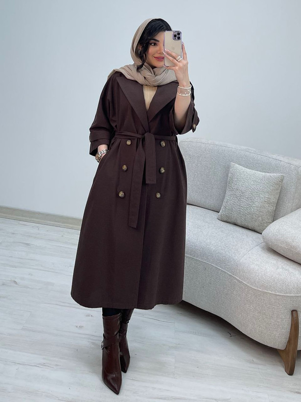 مانتو پاییزه آنا جنس : لنینت رنگ بندی : سبز, شکلاتی, کرم, مشکی, نسکافهای سایز ها : فری۳۸تا۴۶✔️زنانه