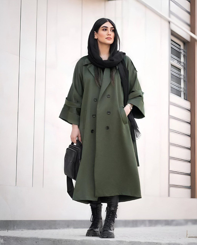 مانتو پاییزه آنا جنس : لنینت رنگ بندی : سبز, شکلاتی, کرم, مشکی, نسکافهای سایز ها : فری۳۸تا۴۶✔️زنانه