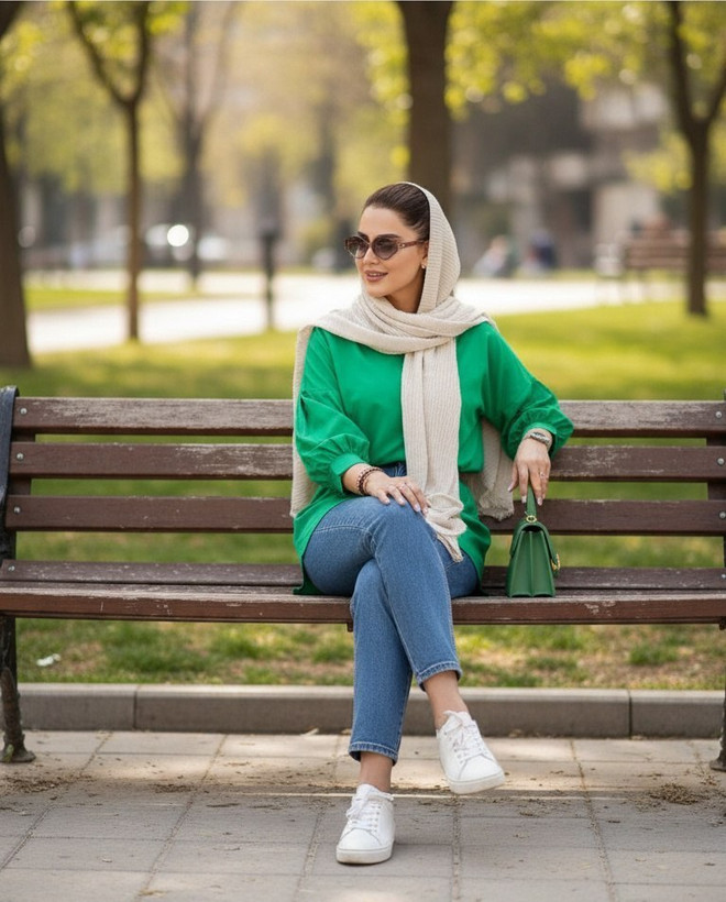 شومیز پلاس نیلوفر : داکرون اعلی، لطیف زنانه فری44_54 , سرخابی , سبززارا ,