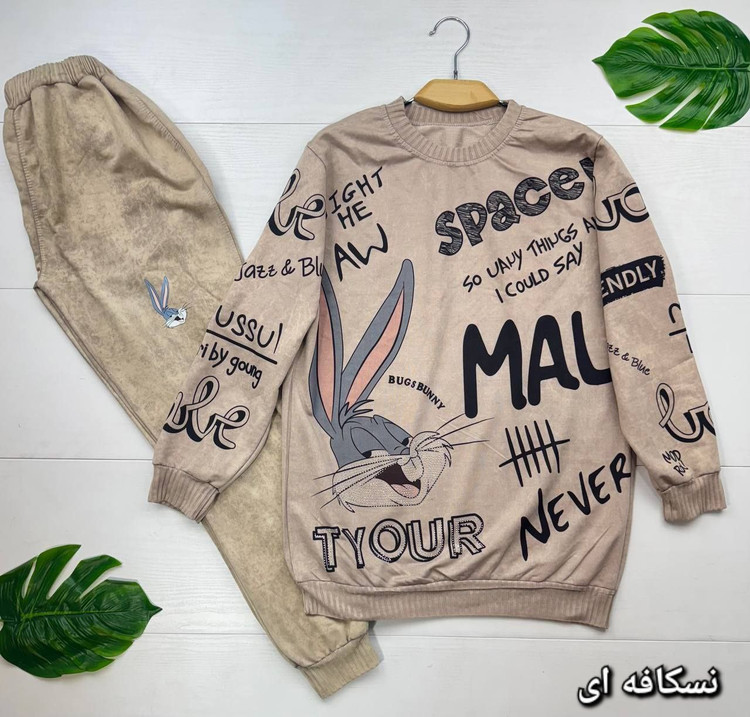 ست باگزبانی پنبه سنگشور شده : آبی,سبز,صورتی,طوسی,نسکافه ای 💞سایز ها : فری38_46 زنانه