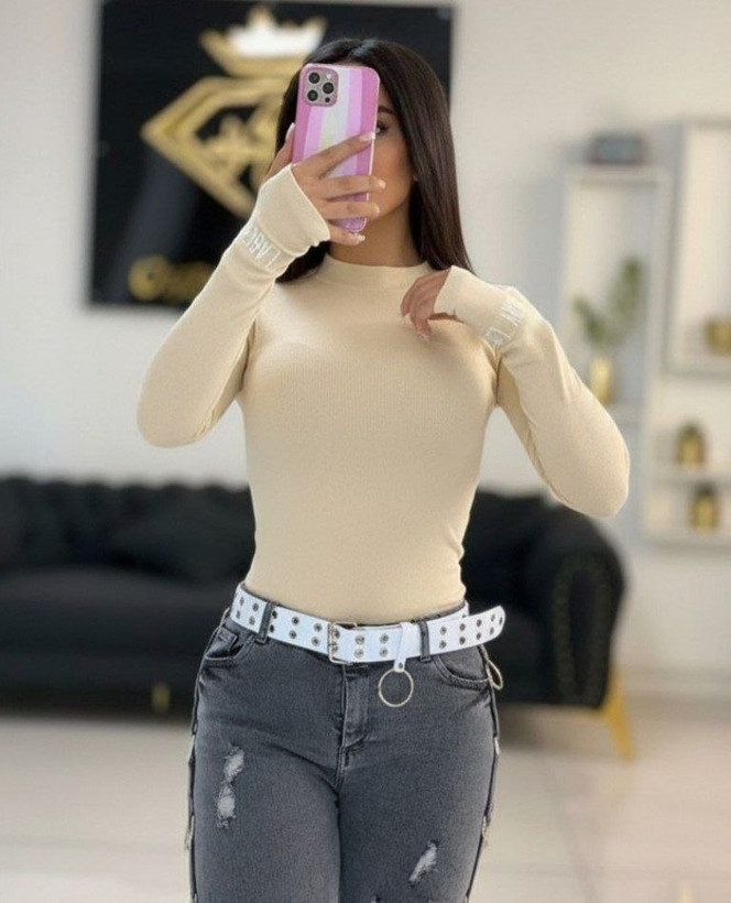: بادی lucky lable 🍁 جنس : فانریپ زنانه طوسی تیره, طوسی روشن, کاپوچینو, مشکی فری 36_44