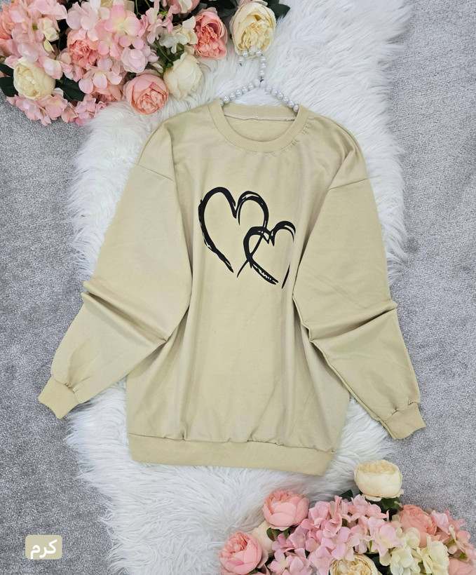 🍭 دورس نخ پنبه love 🎀 تنخور آزاد 🎀 جنس: دورس گلکسی نخ پنبه درجه زنانه زرشکی, سدری, سرخابی, سفید, کرم, مشکی, نسکافه ای, یاقوتی