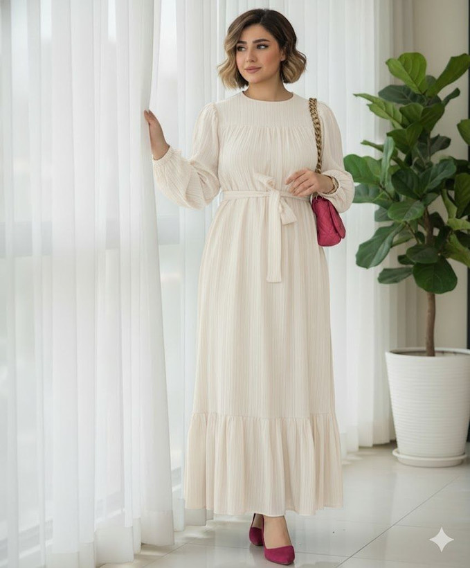 ماکسی چیتا 👚جنس : کراش دلتا رنگ بندی : زرشکی , طوسی , خردلی , سفید , قهوه.ایی ,سایزها : 1 , 2 , زنانه
