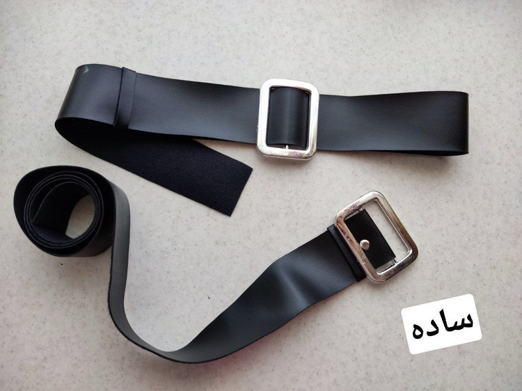 کمربند جنس : چرم مصنوعی رنگ بندی : زنجیری (زنجیردار) , ساده سایز ها : فری سایز