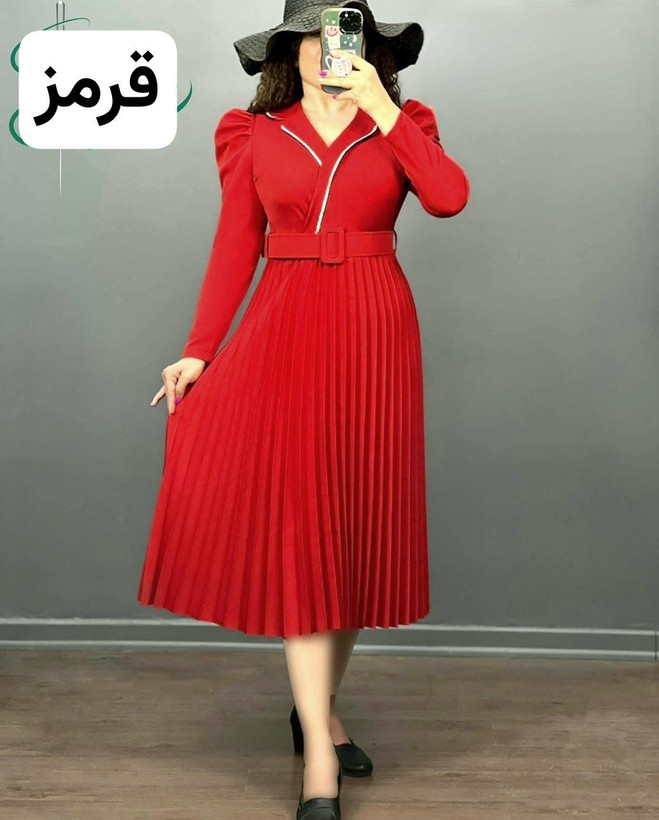 مدل فریال جنس: مازراتی درجه1 سفید - قرمز سایز1 - سایز2 - سایز3