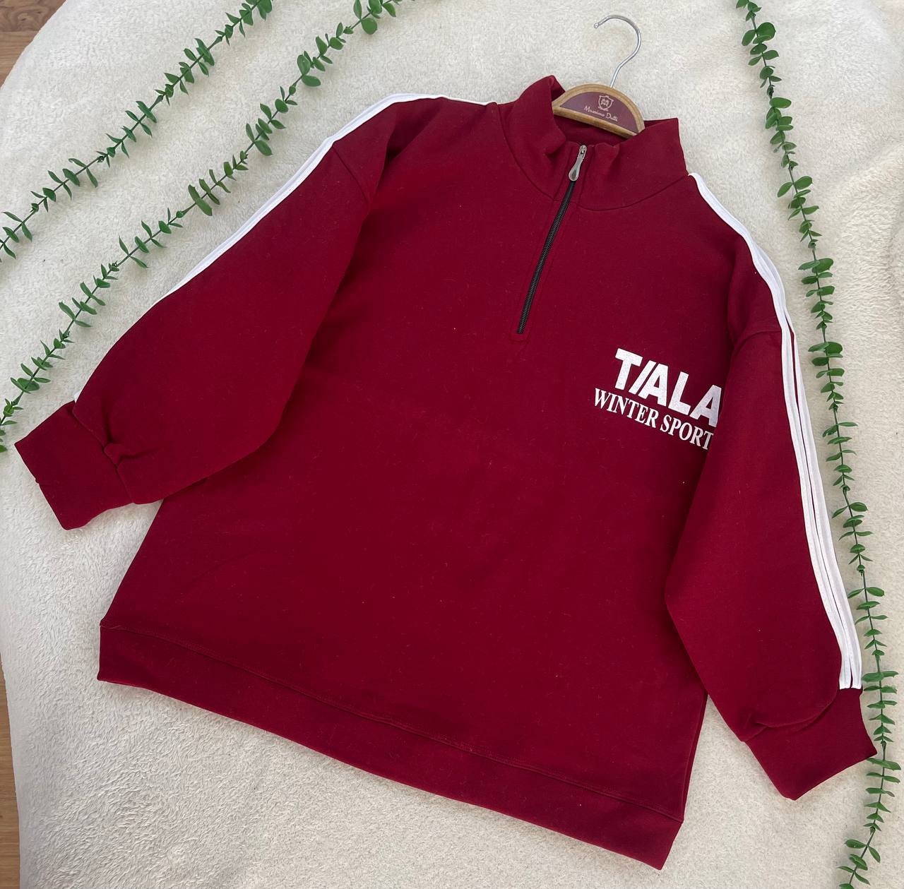 دورس TIALA جنس : دورس پنبه تو کرکی رنگ بندی : ابی اسمانی, اجری, زرشکی, صورتی, قهوه ای, کاربنی, مشکی سایز ها : فری زنانه مردانه
