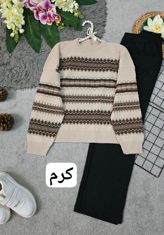 ست سنتی جنس : سوپر نخ درجه یک رنگ بندی : سبز, سدری, کرم, مشکی, نسکافه ای زنانه فری سایز