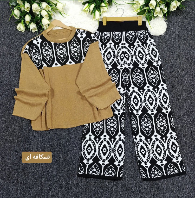 ست سنتی جنس : سوپر نخ درجه یک رنگ بندی : سبز, سدری, کرم, مشکی, نسکافه ای زنانه فری سایز
