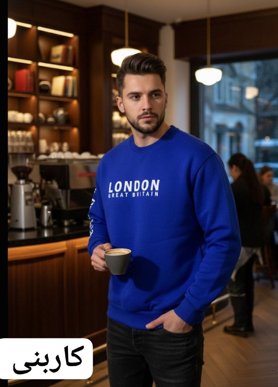 بلیز دورس london  جنس : دورس سه نخ ضخیم   🌈 ابی , کاربنی ,  مردانه سایز 1-2-3-