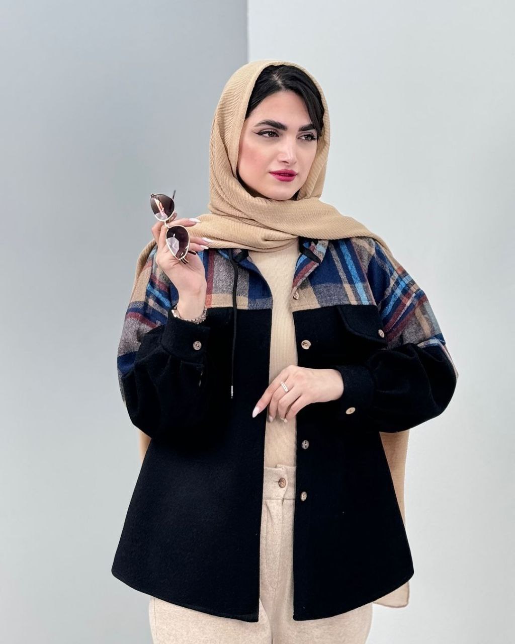 پالتو ترکیبی 🍂 جنس : فوترپشمی فری سایز رنگ بندی دارد زنانه مردانه