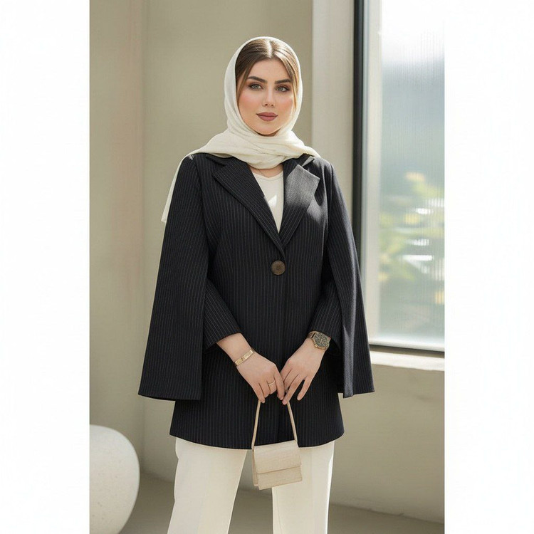 کت دیپلمات ستاره پرشیا دیپلمات زنانه مشکی , توسی , سرمهی , سایز 1-2