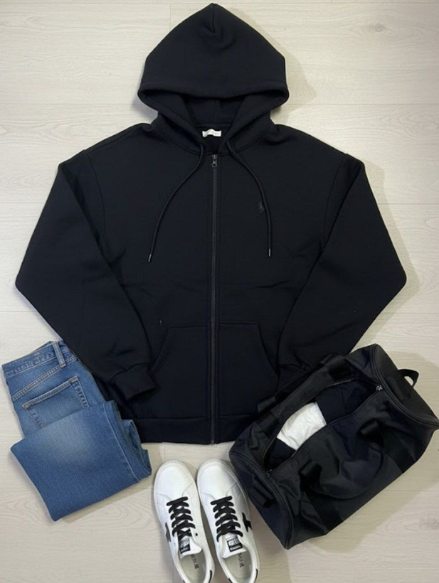 سویشرت مردانه رادمهر جنس : دورس سه نخ تو خز دار کرم , غازی , سرمه , مشکی , : Xxl , xxxl ,