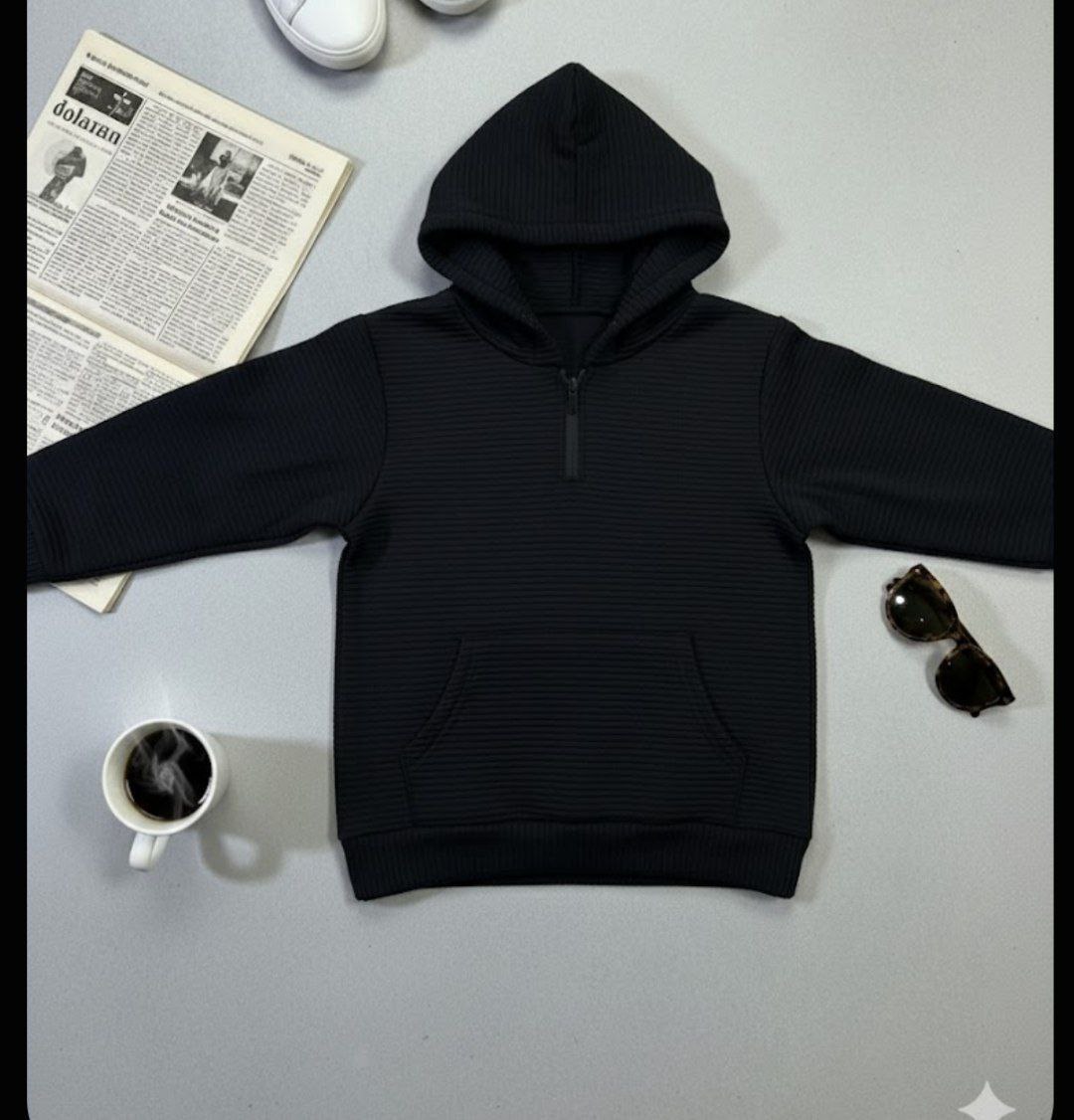 هودی مردانه club 👚جنس : دورس ضخیم کرکره ای مشکی , کرم , یشمی , ذغالی , سفید , طوسی , L , xl , xxl ,