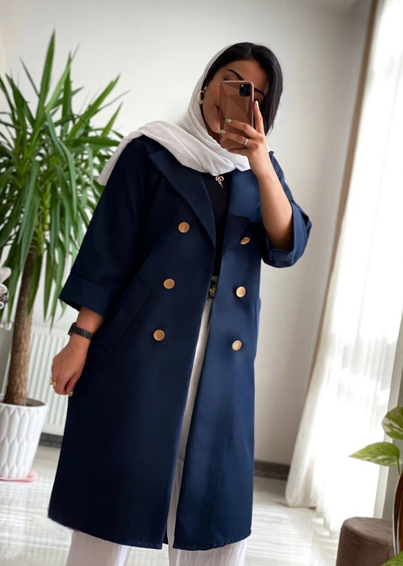 مانتو راشل 💞جنس : پرشین با کیفیت سورمه ای, طوسی, مشکی