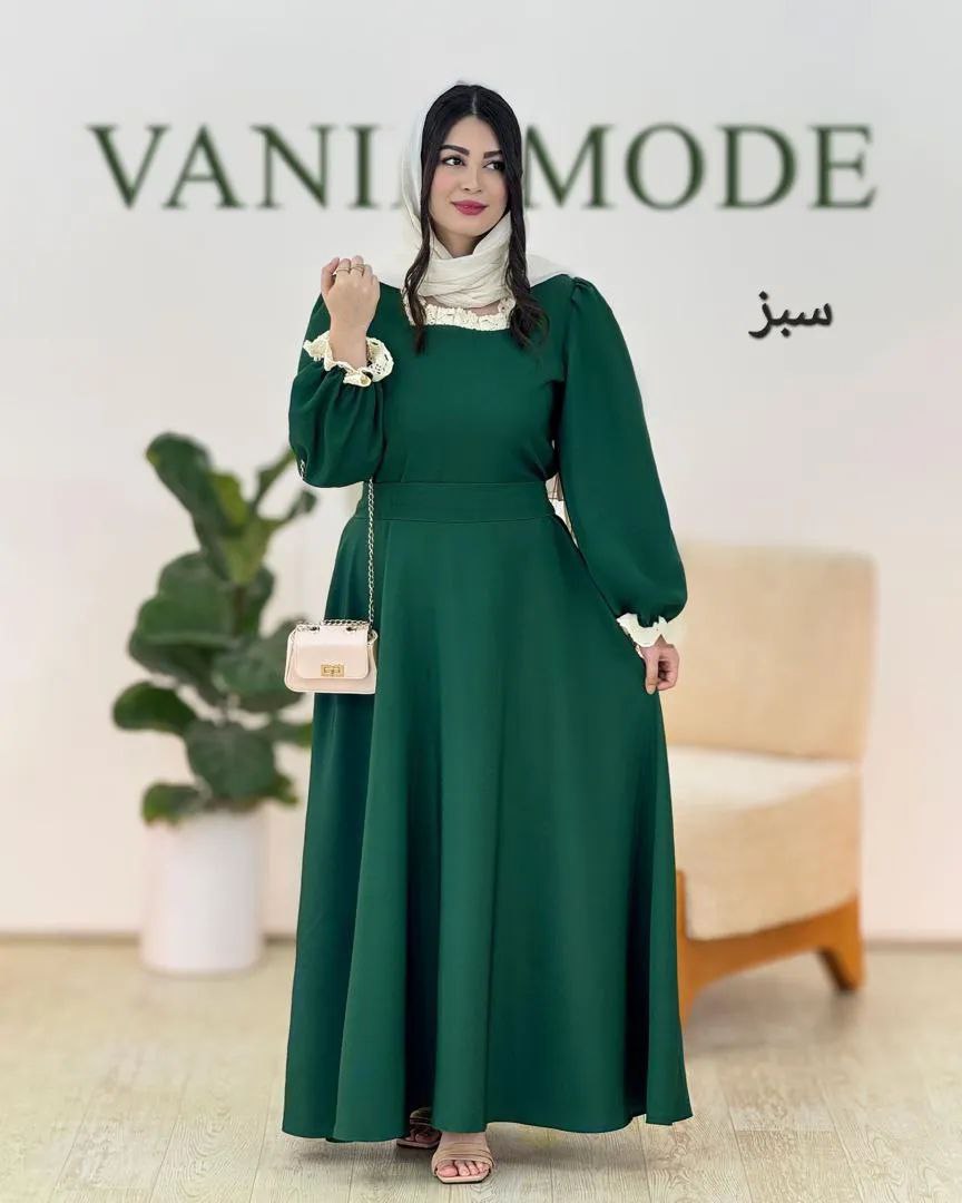 : پیراهن بهدخت جنس : مازراتی درجه یک  خردلی , سفید , طوسی‌روشن , طوسی‌تیره , سبزچمنی , سبزکله‌غازی , مشکی , کرم , فری سایز زنانه