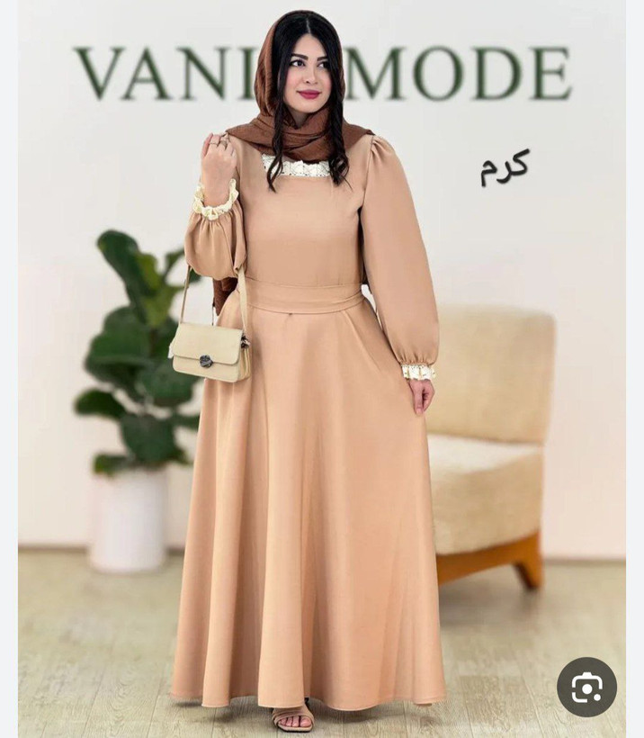 : پیراهن بهدخت جنس : مازراتی درجه یک خردلی , سفید , طوسیروشن , طوسیتیره , سبزچمنی , سبزکلهغازی , مشکی , کرم , فری سایز زنانه