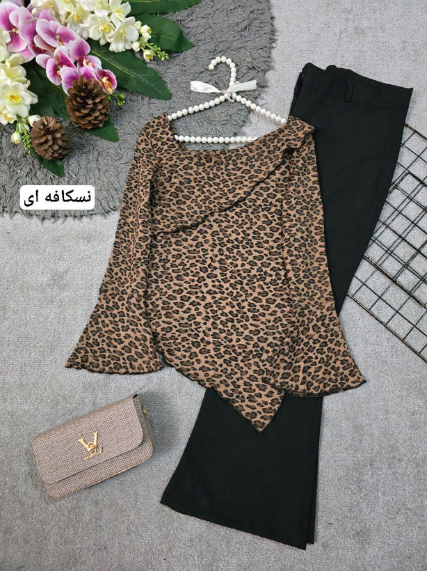 مدل استایل 💞جنس : فانریپ با کیفیت : سفید, سفید سورمه ای, شکلاتی, کرم نسکافه, نسکافه ای