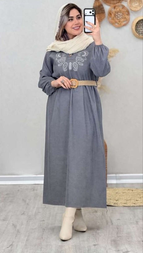 کفتان گلدوزی ترمه جنس : مخمل کبریتی ریز سبزیشمی, سرمه ای, طوسی, کرم نسکافه ای, مشکی, موکا فری سایز زنانه
