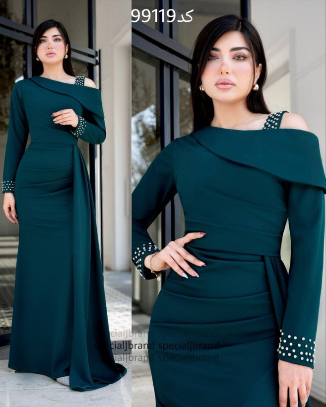ماکسی مجلسی محدثه 4 جنس : دالقیچ رنگبندی سایزبندی زنانه