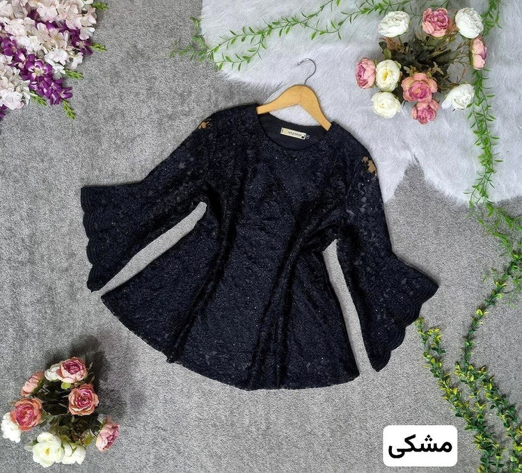 شومیز گیپوری جدید جنس: گیپور درجه1 : سبز - سفید - مشکی - نسکافه سایز بندی زنانه