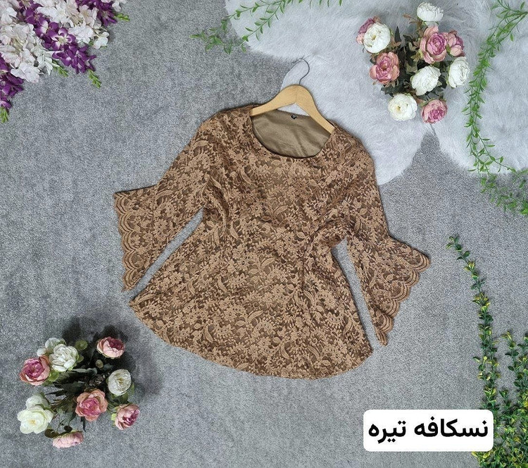 شومیز گیپوری جدید جنس: گیپور درجه1 : سبز - سفید - مشکی - نسکافه سایز بندی زنانه