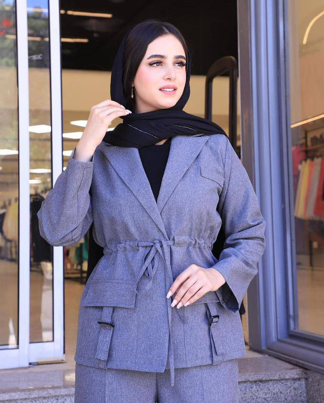 ست کایلی مکانیک پرومکس درجه یک زنانه فری سایز تک رنگ