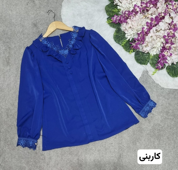 شومیز رسا جنس: الیزه درجه1 زرشکی - سورمه - مشکی - کاربنی سایز بندی زنانه