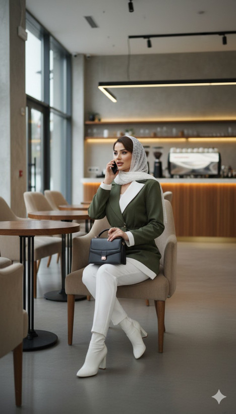 کت تک وسام جنس : دیپلمات پرشیا یشمی سایز بندی زنانه