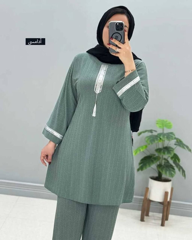 ست بهکامه جنس: کراش درجه1 فری سایز رنگبندی زنانه