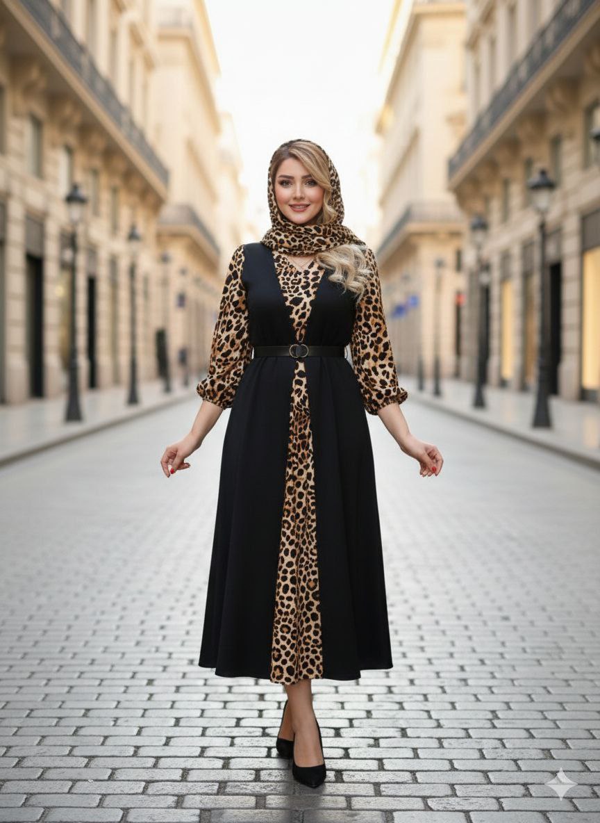 پیراهن الماس جنس : کراش تکرنگ سایز بندی زنانه