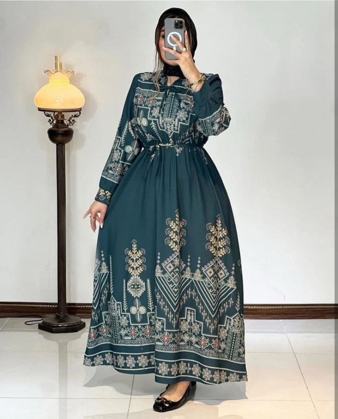 پیراهن ساحلی سنتی 1600 جنس : بوگاتی درجه یک آبی, سبز, سرمه ای, طوسی, کرم, مشکی