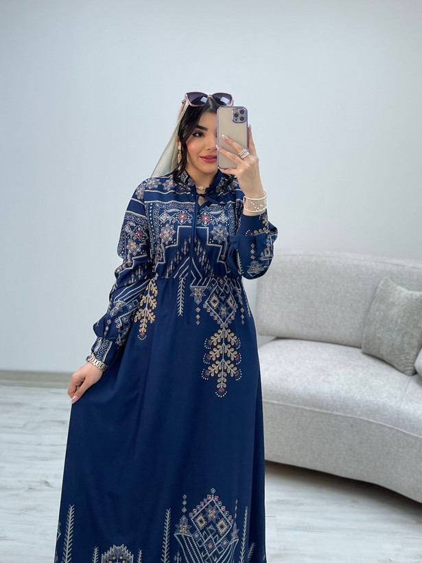پیراهن ساحلی سنتی جنس : فلور نخ درجه یک سورمهای, طوسی, کرم, مشکی کله غازی فری سایز زنانه