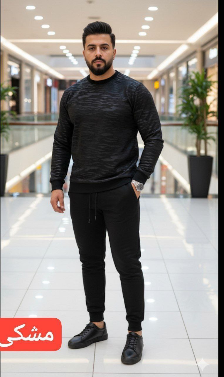 ست پوست ماری devil جنس : بلیز پوست ماری پاییزه ضخیم  شلوار سوییت اعلا نسکافه , مشکی ,   l , xl , xxl ,