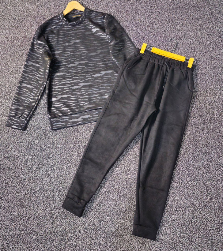 ست پوست ماری devil جنس : بلیز پوست ماری پاییزه ضخیم شلوار سوییت اعلا نسکافه , مشکی , l , xl , xxl ,