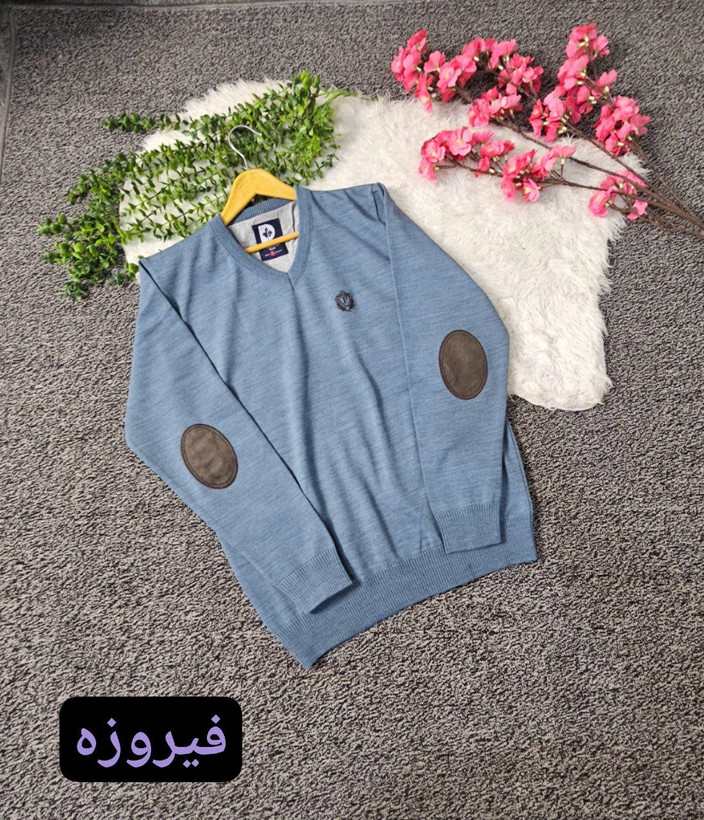 بافت مردانه یقه هفت xl جنس : بافت اکریل خارجی رنگبندی