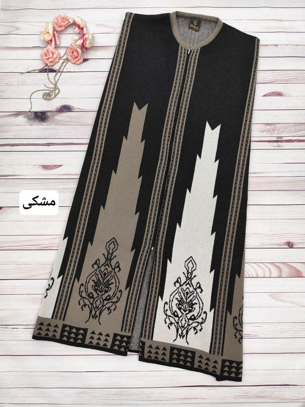 پانچ جلوزیپ چاوان جنس : بافت ضخیم و ریزبافت اعلا یشمی , مشکی , ذغالی , فری سایز زنانه